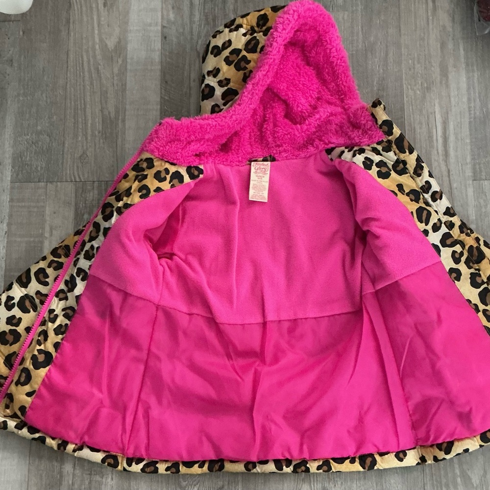 FADED GLORY GIRLS PUFFER JACKET WITH HOOD🇺🇸 - Picture 3 of 5